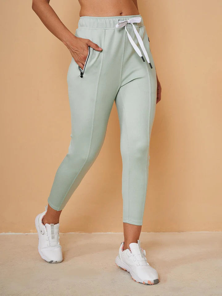 Mistfall Casual Drawstring Capris – Lightweight capri joggers with drawstring