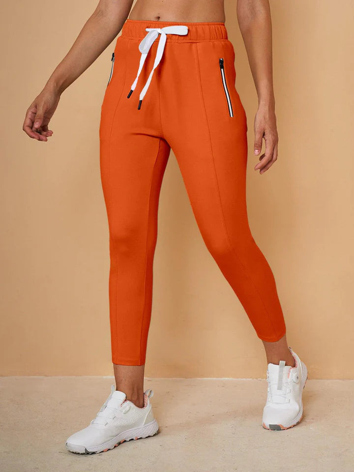 Mistfall Casual Drawstring Capris – Lightweight capri joggers with drawstring