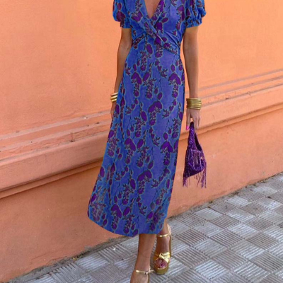 Mistfall Enchanting Floral Summer Dress