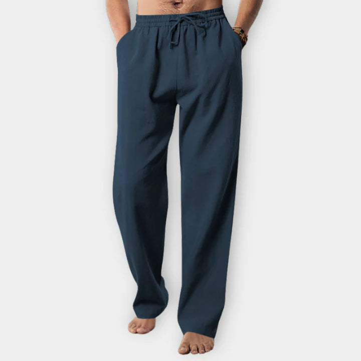 Mistfall Lian Trousers – Relaxed-fit linen pants for effortless style