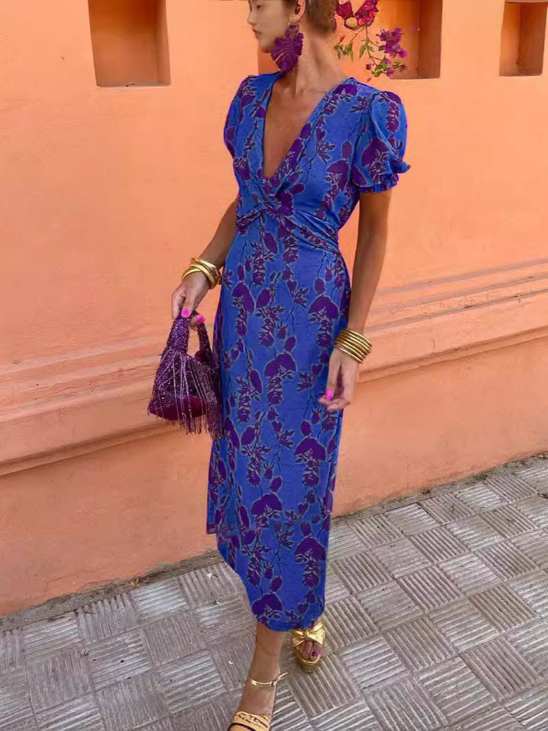 Mistfall Enchanting Floral Summer Dress