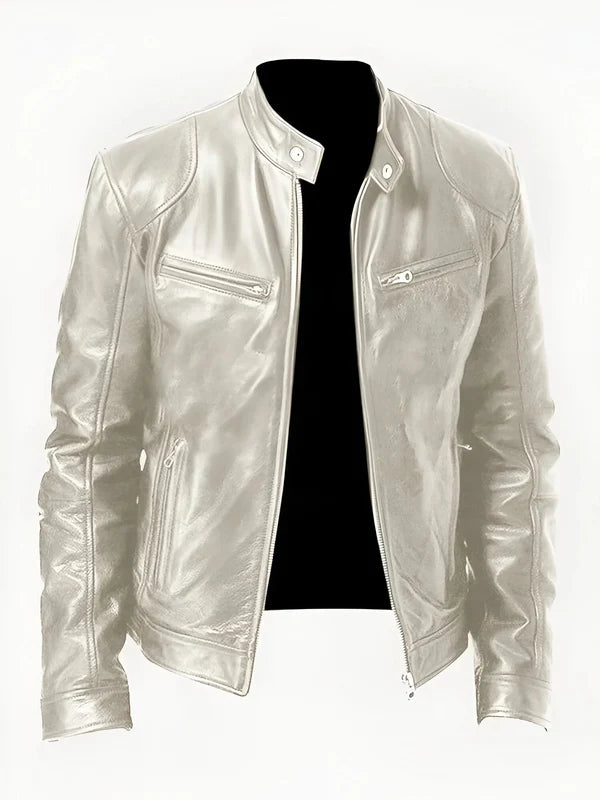 Mistfall | Maverick Luxe Leather Jacket