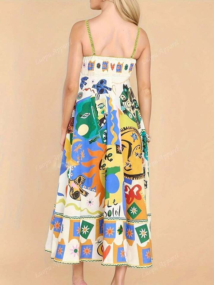 Mistfall | Vibrant Linen Summer Dress