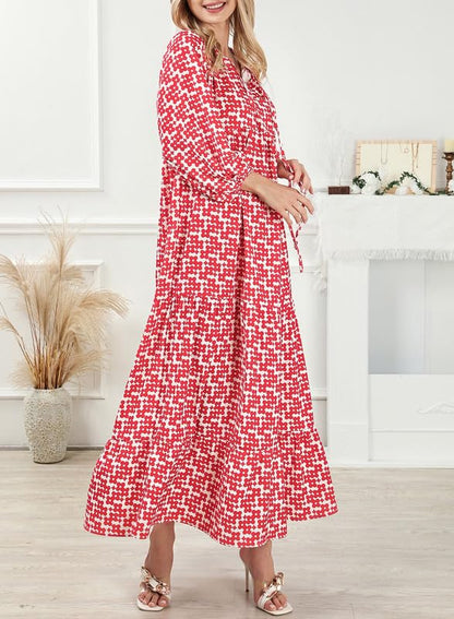 Mistfall Serene Bloom Maxi Dress