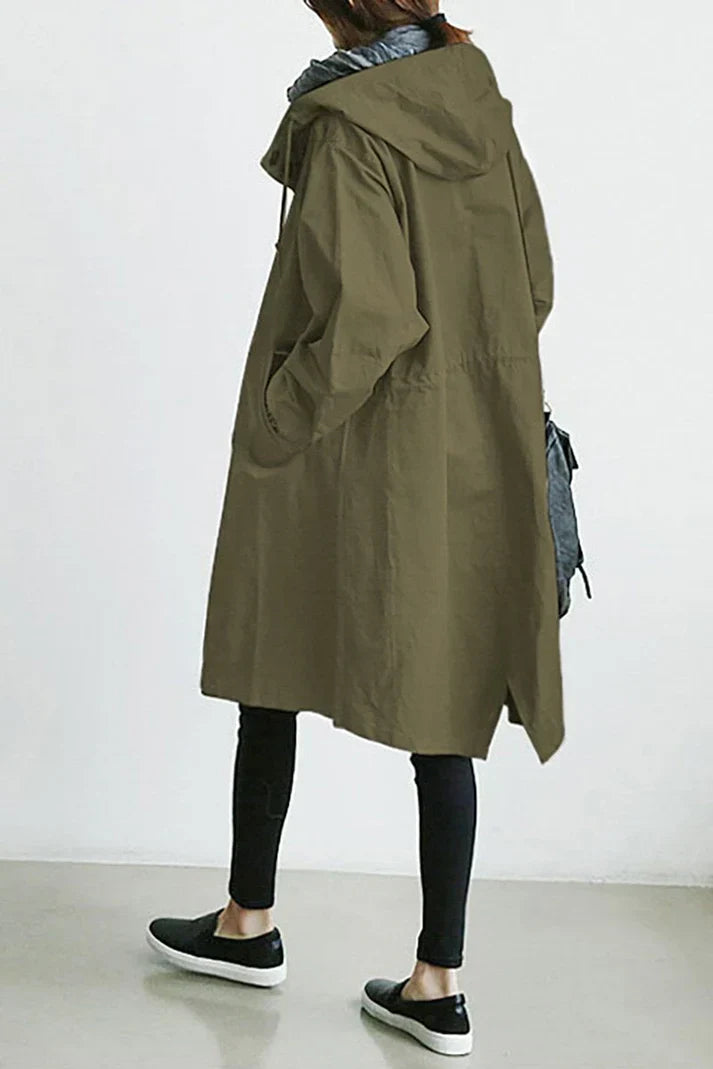 Mistfall - Waterproof Trench Coat with Hood