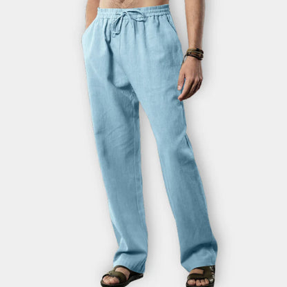 Mistfall Lian Trousers – Relaxed-fit linen pants for effortless style