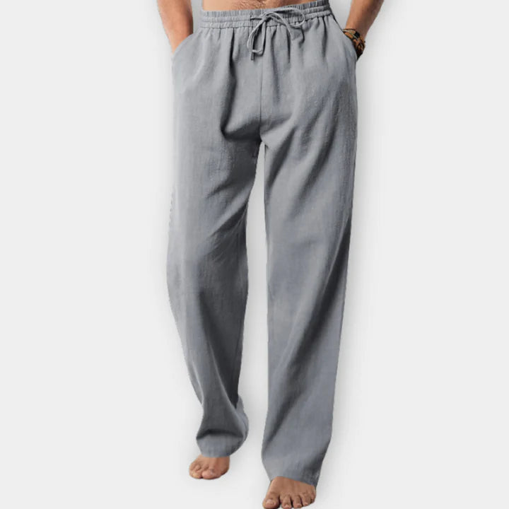 Mistfall Lian Trousers – Relaxed-fit linen pants for effortless style