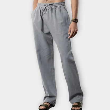 Mistfall Lian Trousers – Relaxed-fit linen pants for effortless style