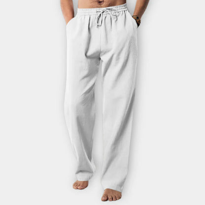 Mistfall Lian Trousers – Relaxed-fit linen pants for effortless style