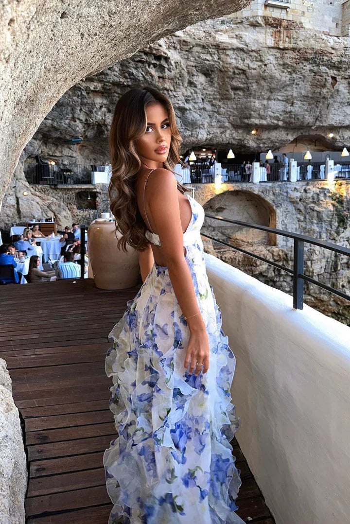 Mistfall Maxi Dress – Romantic floral maxi for warm days