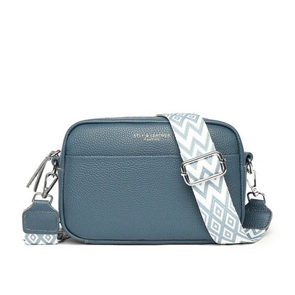 Mistfall Aurora Pebbled Leather Crossbody