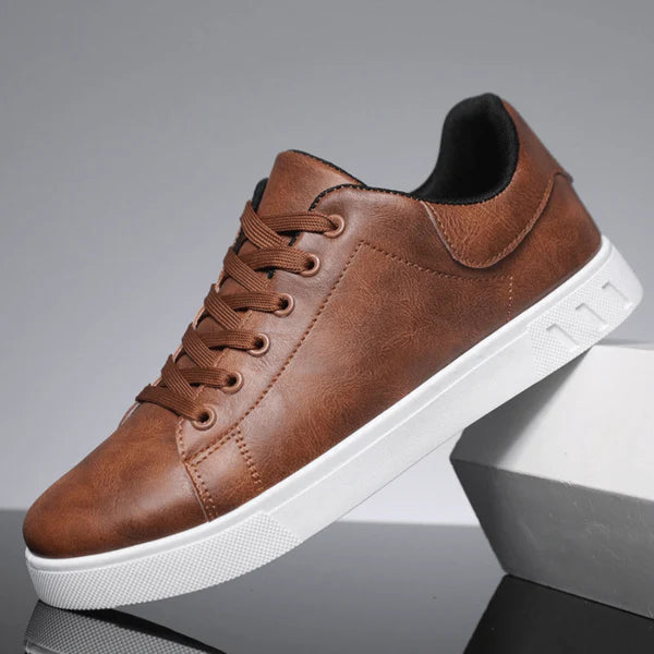 Mistfall Artisan Leather Men's Sneakers