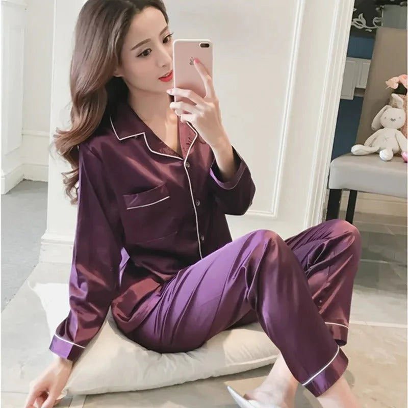 Mistfall Lumina Silk Pajama Set