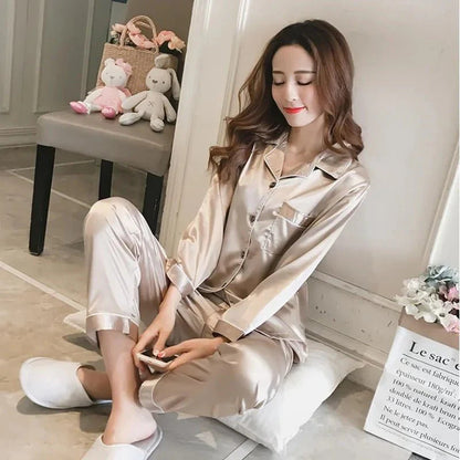 Mistfall Lumina Silk Pajama Set