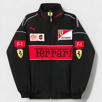 Mistfall Vintage Unisex Ferrari Race Jacket