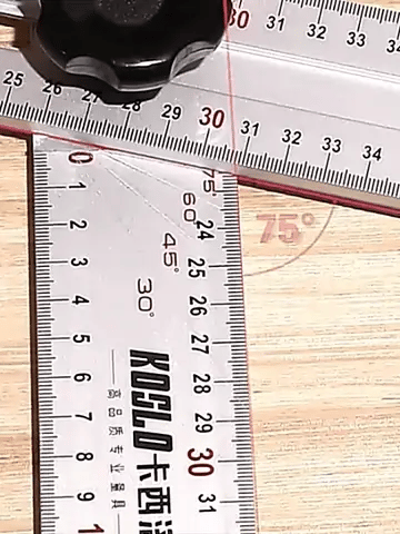 MISTFALL | AngleCut Ruler – High-precision angle measuring tool