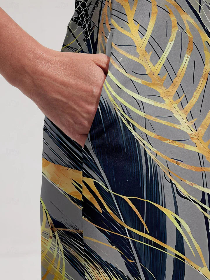 Mistfall Viva Dress – Nature-inspired flowing summer dress