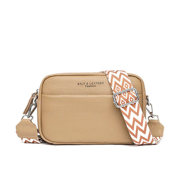 Mistfall Aurora Pebbled Leather Crossbody