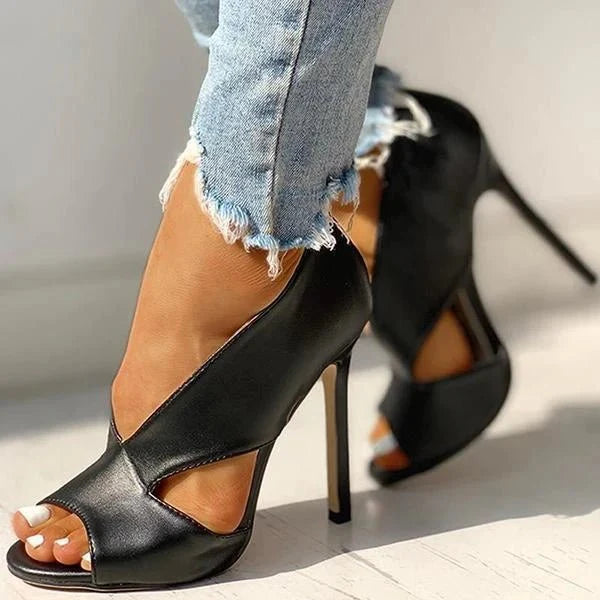 Mistfall Lumina Cutout Stiletto Heels
