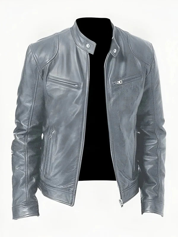 Mistfall | Maverick Luxe Leather Jacket