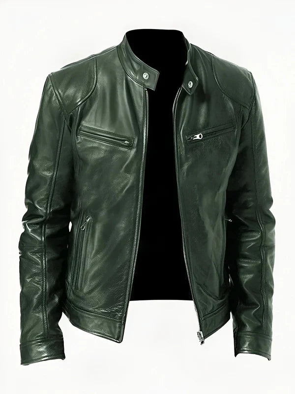 Mistfall | Maverick Luxe Leather Jacket