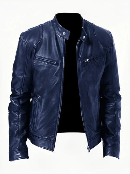 Mistfall | Maverick Luxe Leather Jacket