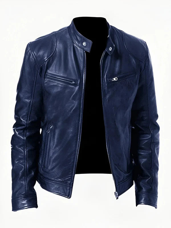 Mistfall | Maverick Luxe Leather Jacket