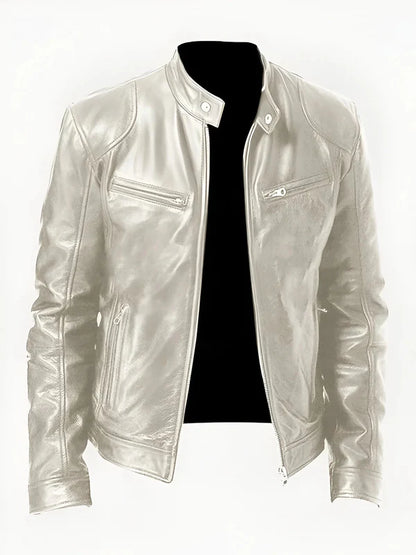 Mistfall | Maverick Luxe Leather Jacket